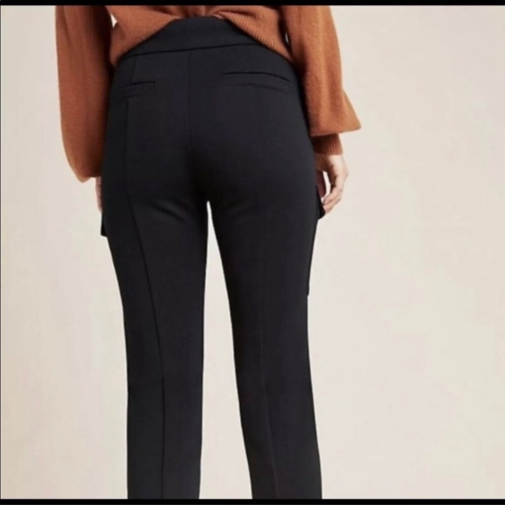 Anthropologie The Essential Slim Black Cargo Pants - Picture 10 of 10